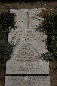 Wimereux Communal Cemetery - Nabbs, Charles Spencer