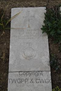 Wimereux Communal Cemetery - Neville, Frederick John