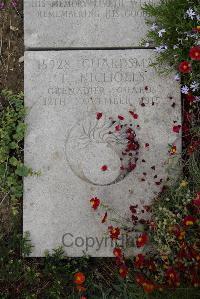 Wimereux Communal Cemetery - Nicholls, T