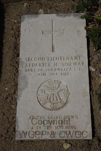 Wimereux Communal Cemetery - Norway, Frederick Hamilton