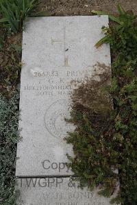 Wimereux Communal Cemetery - Nunn, F G K