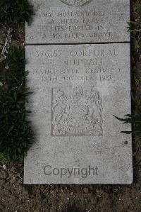 Wimereux Communal Cemetery - Nuttall, Frank