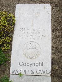 Wimereux Communal Cemetery - Nixon, Alfred Ernest