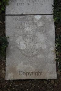 Wimereux Communal Cemetery - O'brien, J