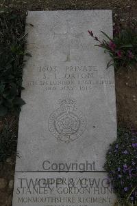 Wimereux Communal Cemetery - Orton, Sidney Thelwell