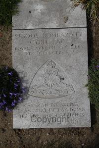 Wimereux Communal Cemetery - Page, Cyril