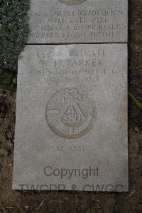 Wimereux Communal Cemetery - Parker, William Harcourt
