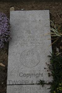 Wimereux Communal Cemetery - Parnell, Wesley George