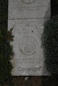 Wimereux Communal Cemetery - Parry, Alfred