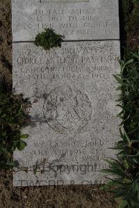 Wimereux Communal Cemetery - Pattison, George Anthony