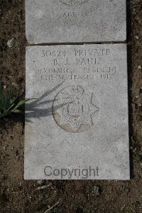 Wimereux Communal Cemetery - Paul, B J