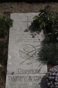 Wimereux Communal Cemetery - Peacock, John Henry