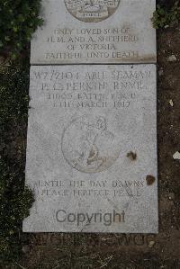 Wimereux Communal Cemetery - Perkin, Percival Clifford