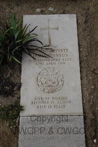 Wimereux Communal Cemetery - Pointon, James
