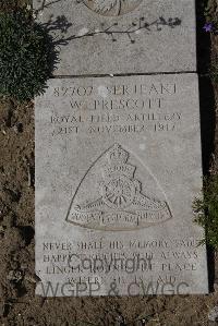 Wimereux Communal Cemetery - Prescott, W