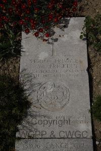 Wimereux Communal Cemetery - Prickett, Edward William