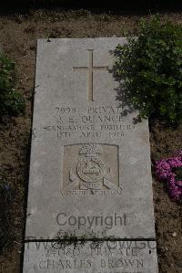 Wimereux Communal Cemetery - Quance, John Edward