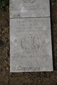Wimereux Communal Cemetery - Rae, William