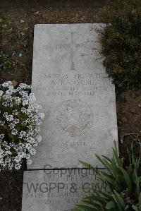 Wimereux Communal Cemetery - Ransome, Arthur