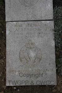 Wimereux Communal Cemetery - Reading, George Alfred