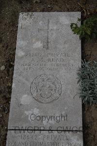 Wimereux Communal Cemetery - Read, A S