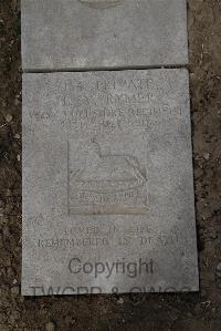 Wimereux Communal Cemetery - Rymer, Horace William
