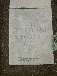 Wimereux Communal Cemetery - Rottach, Josef