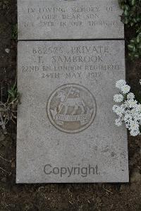 Wimereux Communal Cemetery - Sambrook, Francis