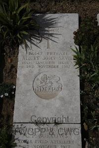 Wimereux Communal Cemetery - Savill, Albert John
