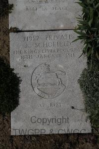 Wimereux Communal Cemetery - Schofield, James
