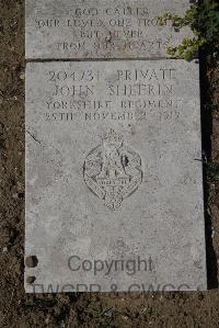 Wimereux Communal Cemetery - Sheerin, John