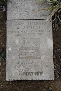 Wimereux Communal Cemetery - Sheldon, Percy