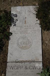 Wimereux Communal Cemetery - Shoult, Edgar Thomas