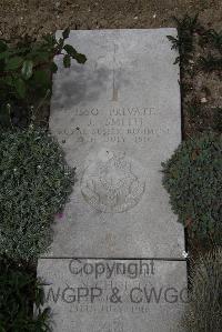 Wimereux Communal Cemetery - Smith, Jeremiah