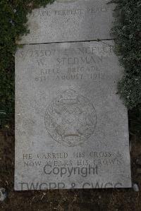 Wimereux Communal Cemetery - Stedman, William