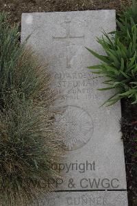 Wimereux Communal Cemetery - Stedman, W S