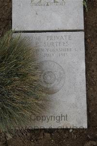 Wimereux Communal Cemetery - Surtees, F P