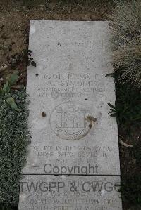 Wimereux Communal Cemetery - Symonds, Alfred