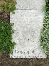 Wimereux Communal Cemetery - Shaw, James Malcolm Fleming