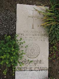Wimereux Communal Cemetery - Shepherd, Henry Metcalfe
