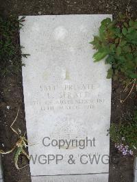 Wimereux Communal Cemetery - Spratt, Lewis