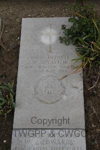 Wimereux Communal Cemetery - Taylor, William John