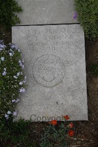 Wimereux Communal Cemetery - Thomas, A Y