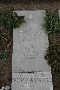 Wimereux Communal Cemetery - Thomas, Robert George