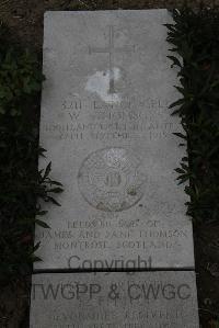 Wimereux Communal Cemetery - Thomson, William