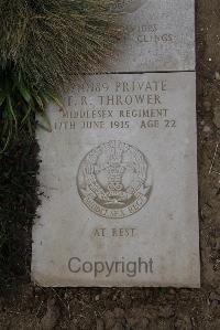 Wimereux Communal Cemetery - Thrower, Edward Robert