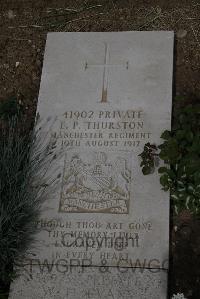 Wimereux Communal Cemetery - Thurston, Edward Percy