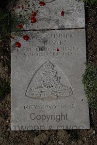 Wimereux Communal Cemetery - Timmins, F
