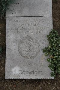 Wimereux Communal Cemetery - Toms, William