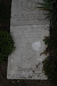 Wimereux Communal Cemetery - Topping, Emery Austin
